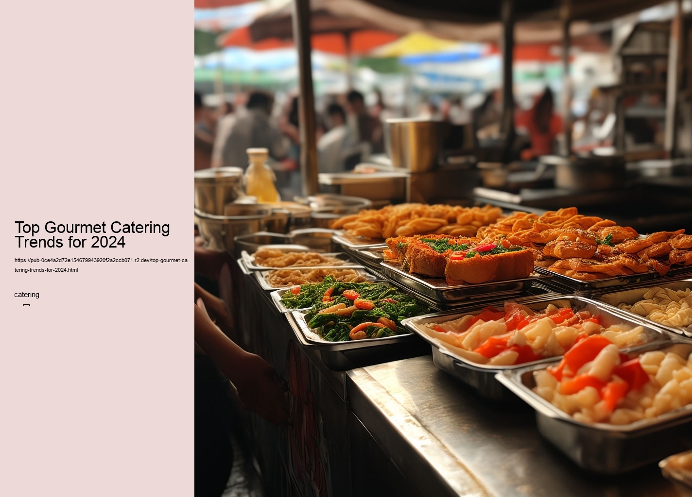 Top Gourmet Catering Trends for 2024